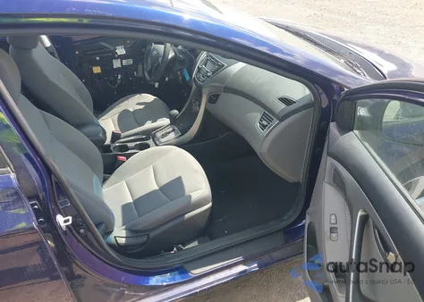 2013 Hyundai Elantra Gls из США, поврежденный, VIN 5NPDH4AE4DH447483